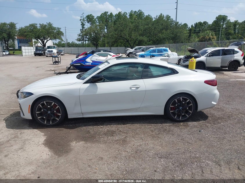 2026 BMW 430I VIN: WBA43DA01TCW72180 Lot: 45504190