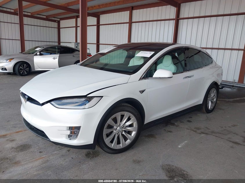 2018 TESLA MODEL X auction photo 2