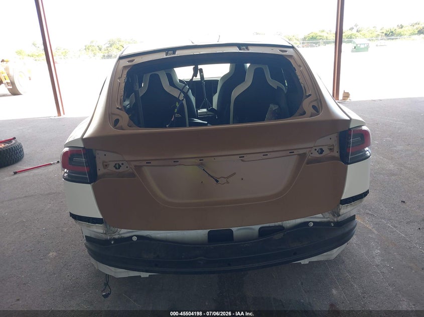 2018 TESLA MODEL X auction photo 6