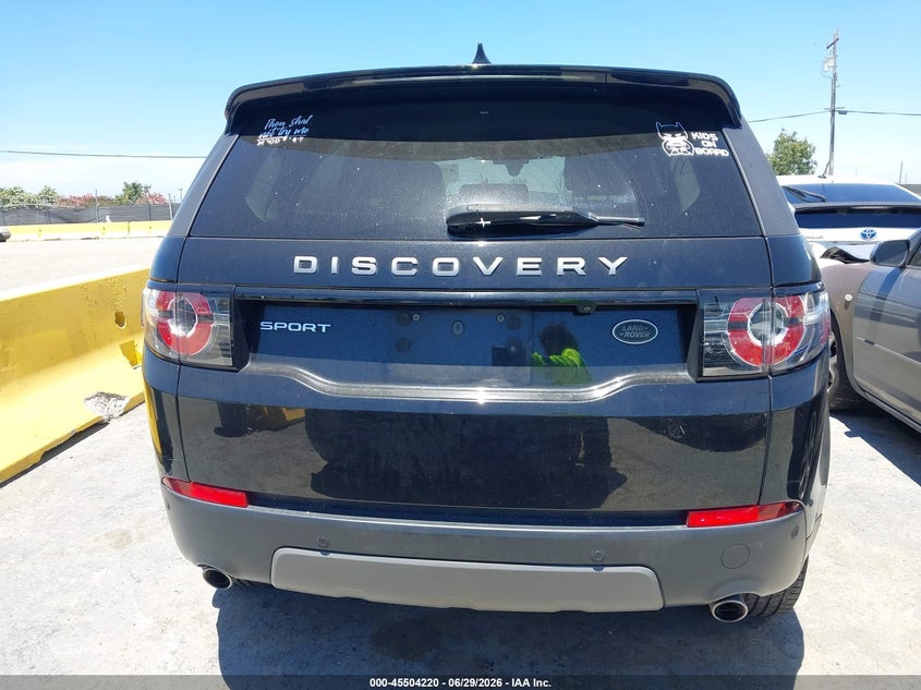 2017 Land Rover Discovery Sport Se VIN: SALCP2BG0HH661340 Lot: 45504220