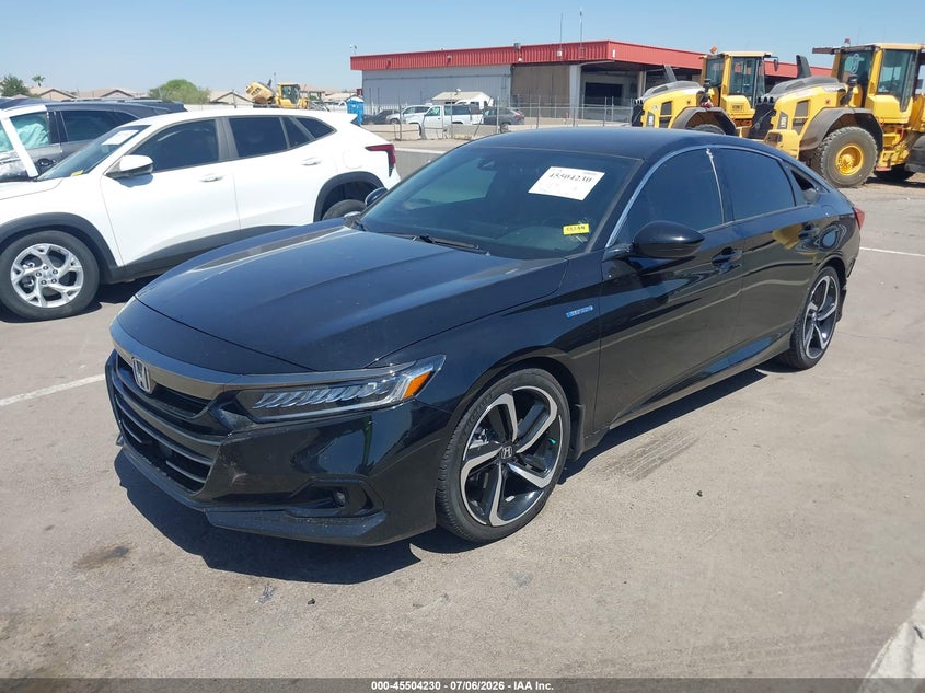 2022 HONDA ACCORD HYBRID auction photo 2
