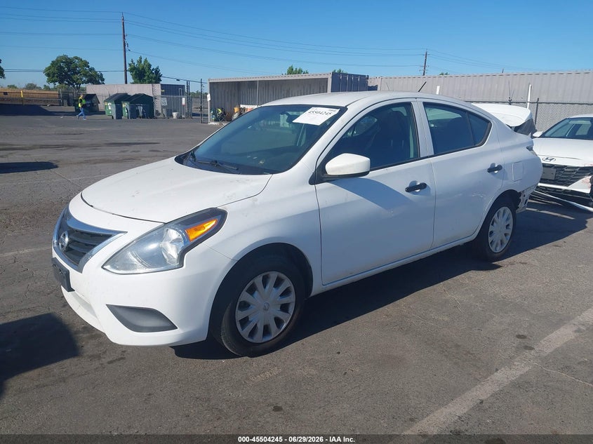 Vin: 3n1cn7ap7jl851531, lot: 46002460, nissan versa 1.6 s+ 20182