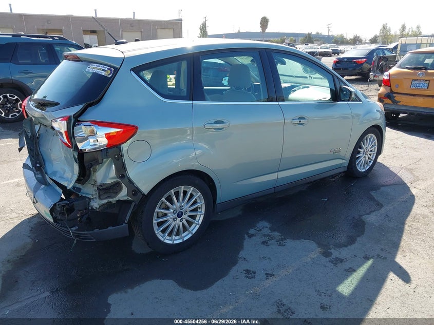 Vin: 1fadp5cu3dl536640, lot: 46002472, ford c-max energi sel 20134