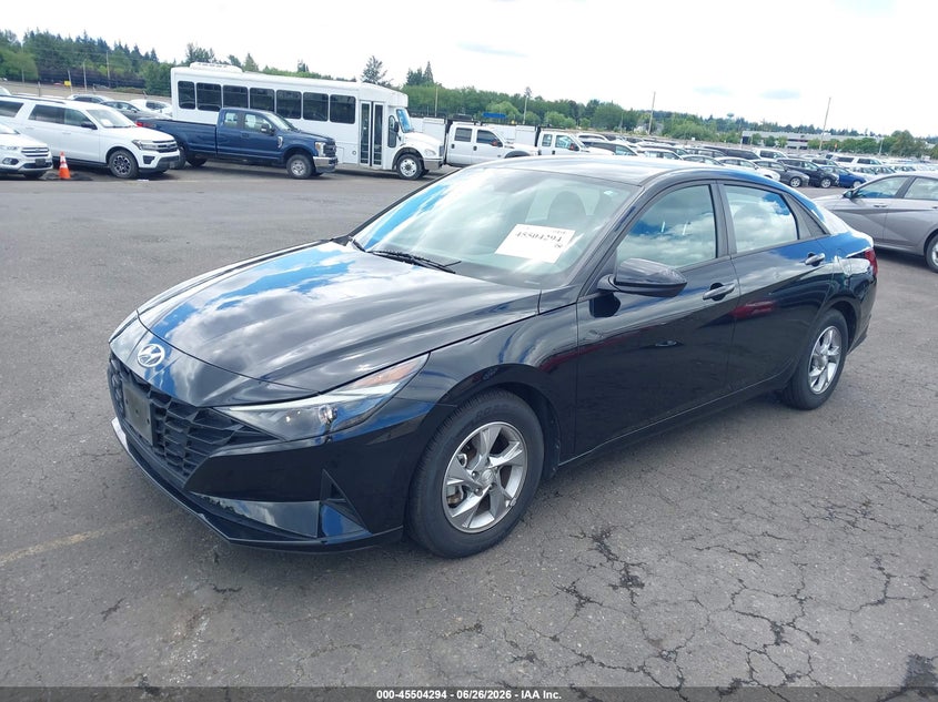 2021 HYUNDAI ELANTRA auction photo 2