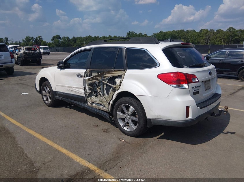 Vin: 4s4brcsc6d3230391, lot: 46002518, subaru outback 2.5i limited 20133