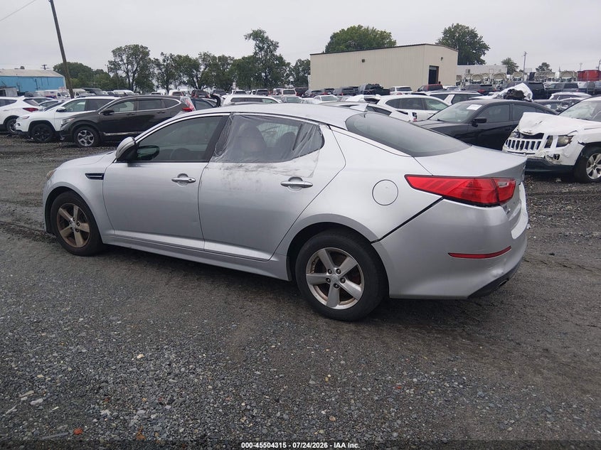 Vin: 5xxgm4a75fg468836, lot: 46002531, kia optima lx 20153