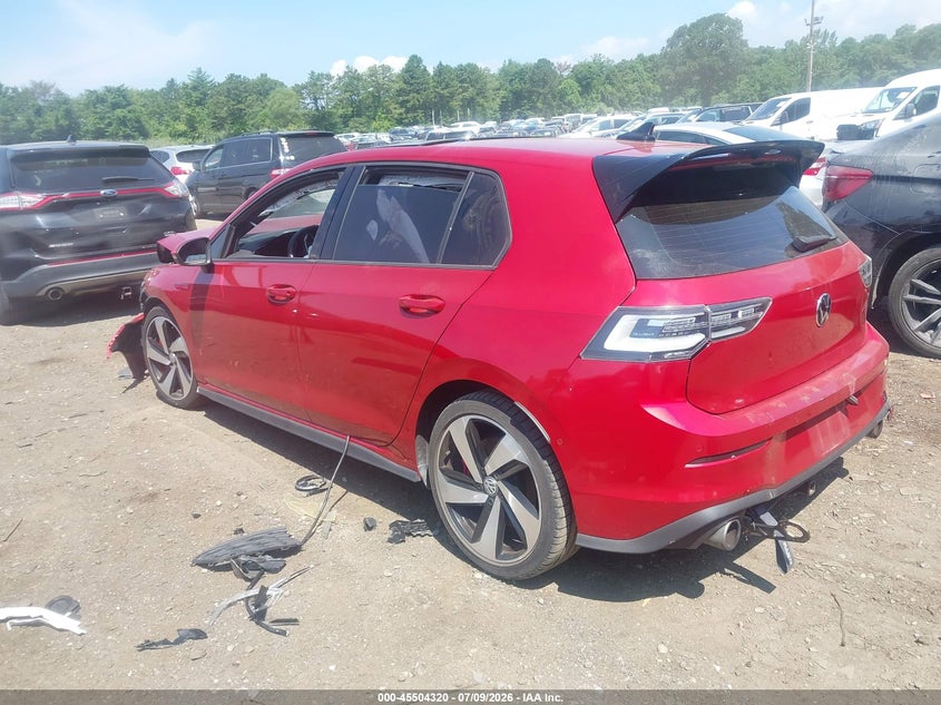 Vin: wvw6a7cd4pw120213, lot: 46002536, volkswagen golf gti 2.0t autobahn 20233