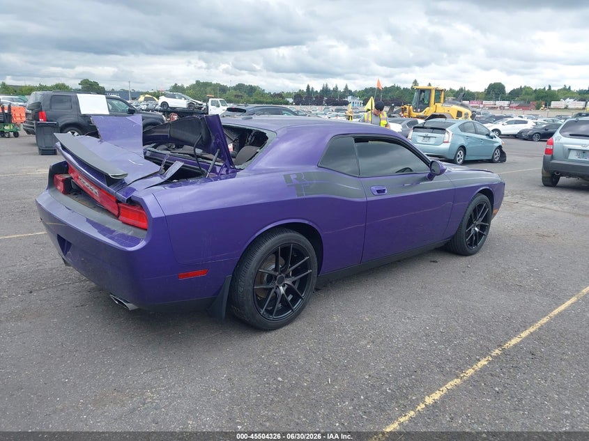 Vin: 2b3cj5dt4ah190525, lot: 46002543, dodge challenger r/t classic 20104