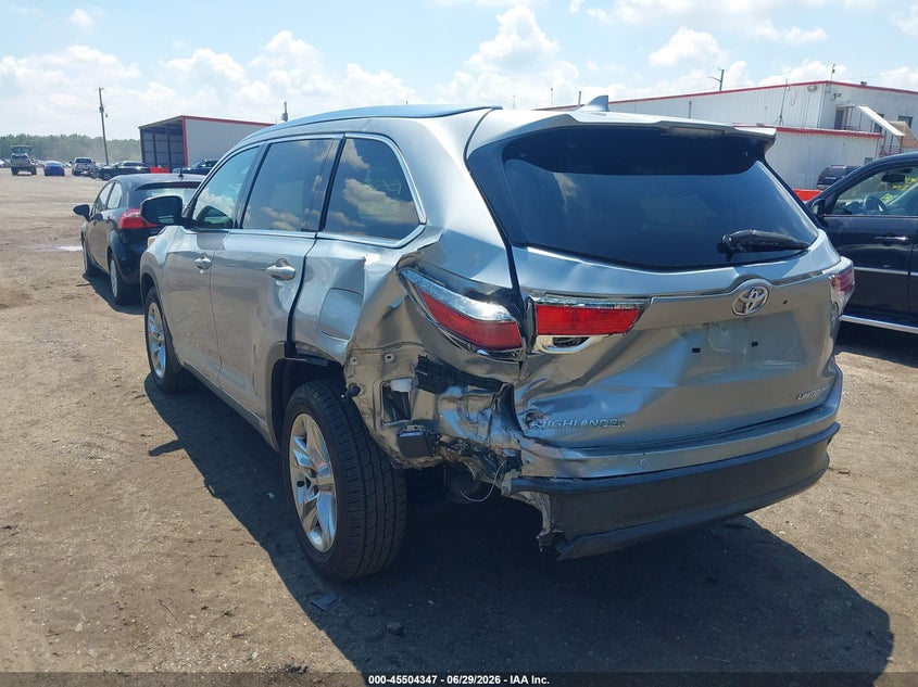 2015 TOYOTA HIGHLANDER auction photo 3