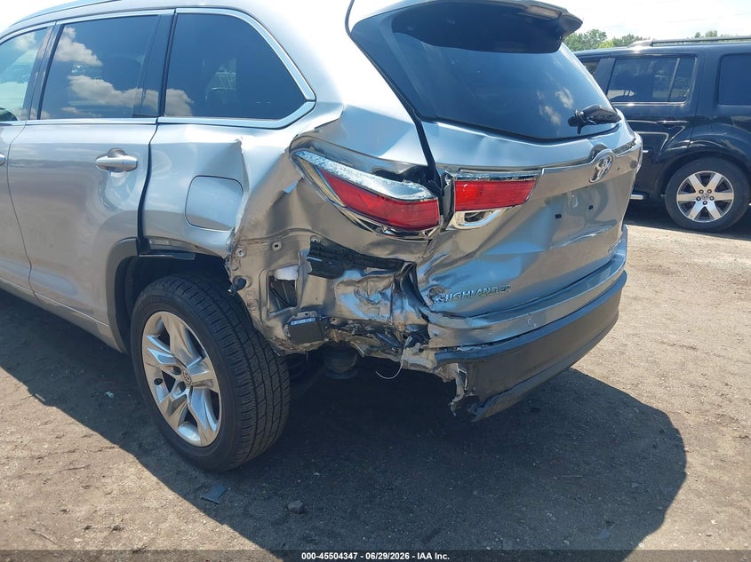 2015 TOYOTA HIGHLANDER auction photo 6