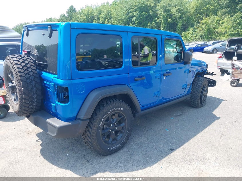 2022 JEEP WRANGLER UNLIMITED auction photo 4