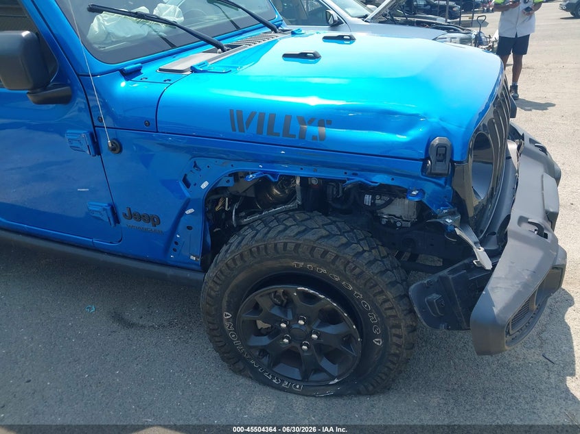 2022 JEEP WRANGLER UNLIMITED auction photo 6