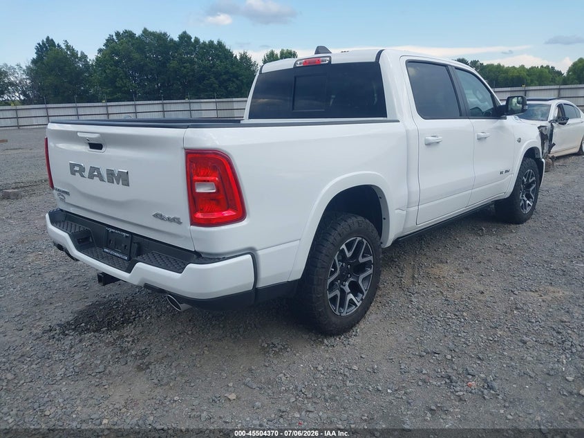 Vin: 1c6srfjtxtn297920, lot: 46002586, ram 1500 laramie  4x4 5'7 box 20264