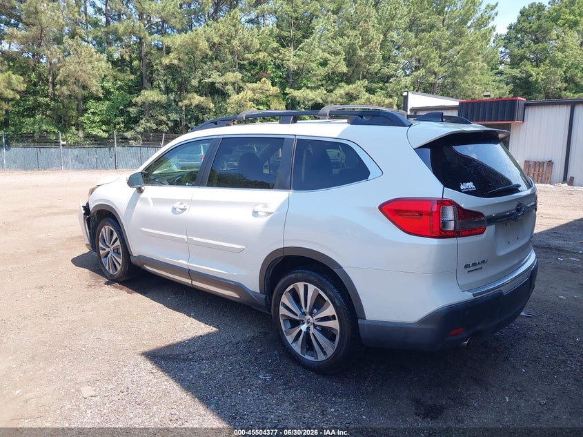 Vin: 4s4wmajd6k3450495, lot: 46002593, subaru ascent limited 20193