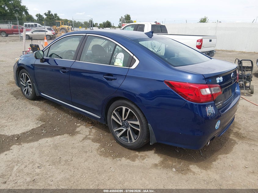 Vin: 4s3bnas60h3015545, lot: 46002612, subaru legacy 2.5i sport 20173