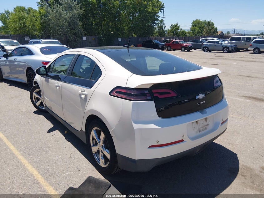 Vin: 1g1rd6e42cu124707, lot: 46002616, chevrolet volt 20123