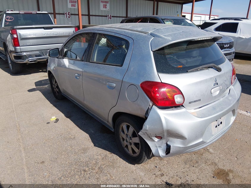 Vin: ml32a4hj2eh025679, lot: 46002649, mitsubishi mirage es 20143