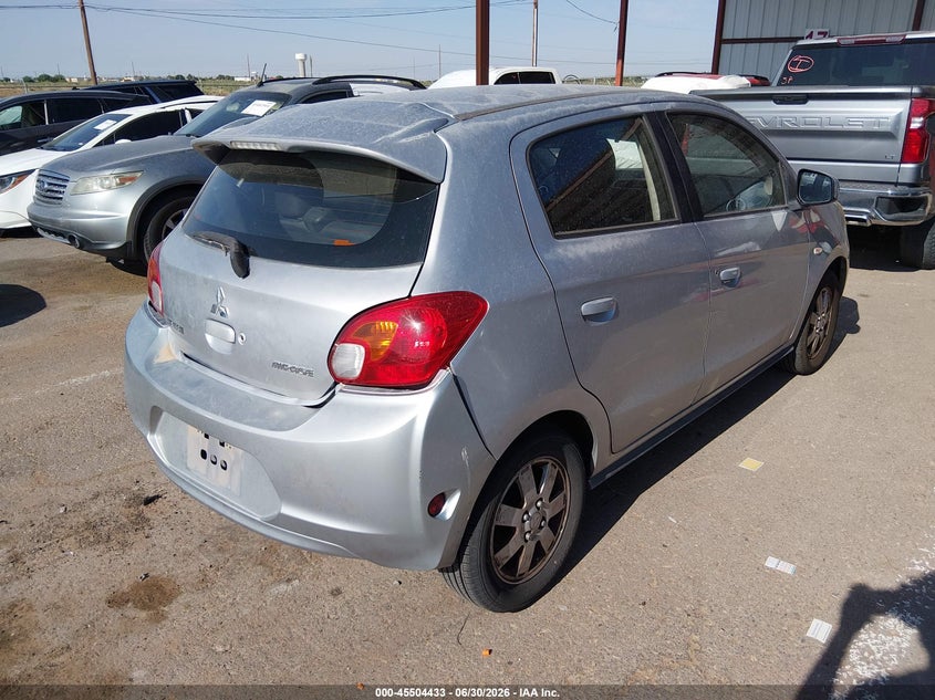Vin: ml32a4hj2eh025679, lot: 46002649, mitsubishi mirage es 20144