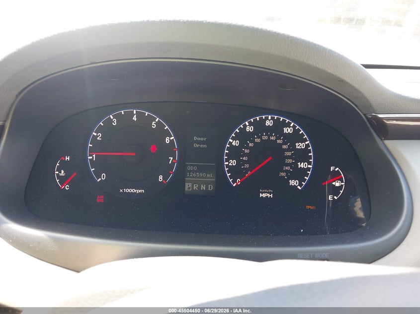 2009 Hyundai Azera Limited VIN: KMHFC46F19A339986 Lot: 45504450