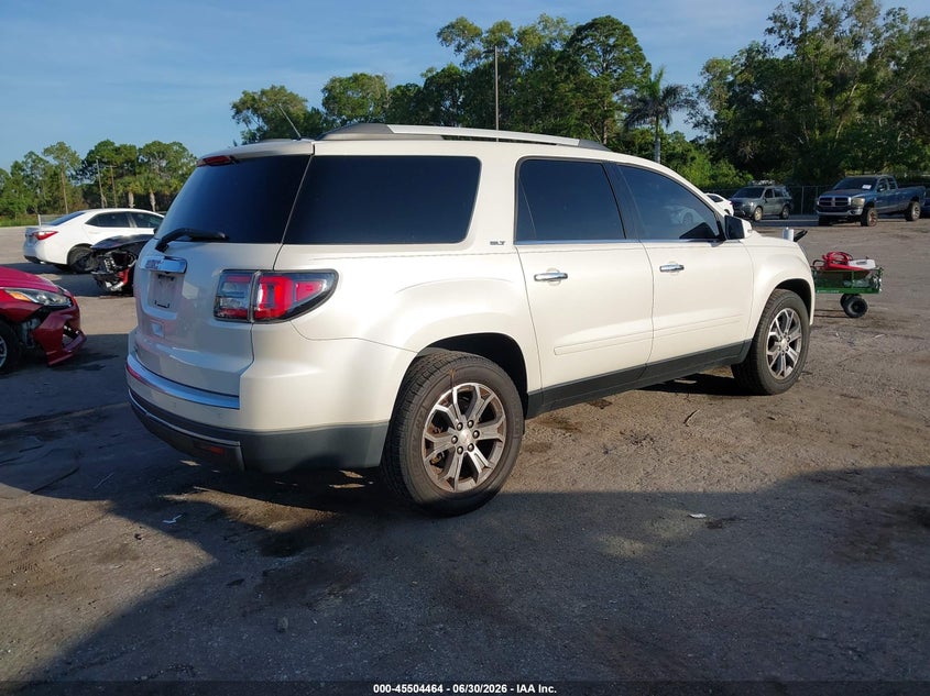 Vin: 1gkkrrkd4ej371462, lot: 46002680, gmc acadia slt-1 20144