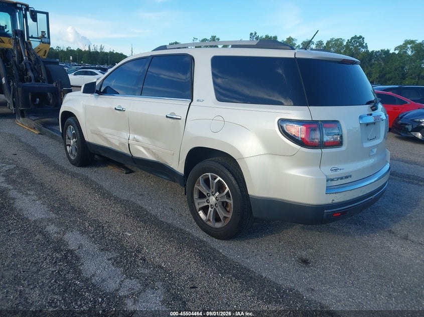Vin: 1gkkrrkd4ej371462, lot: 46002680, gmc acadia slt-1 20143