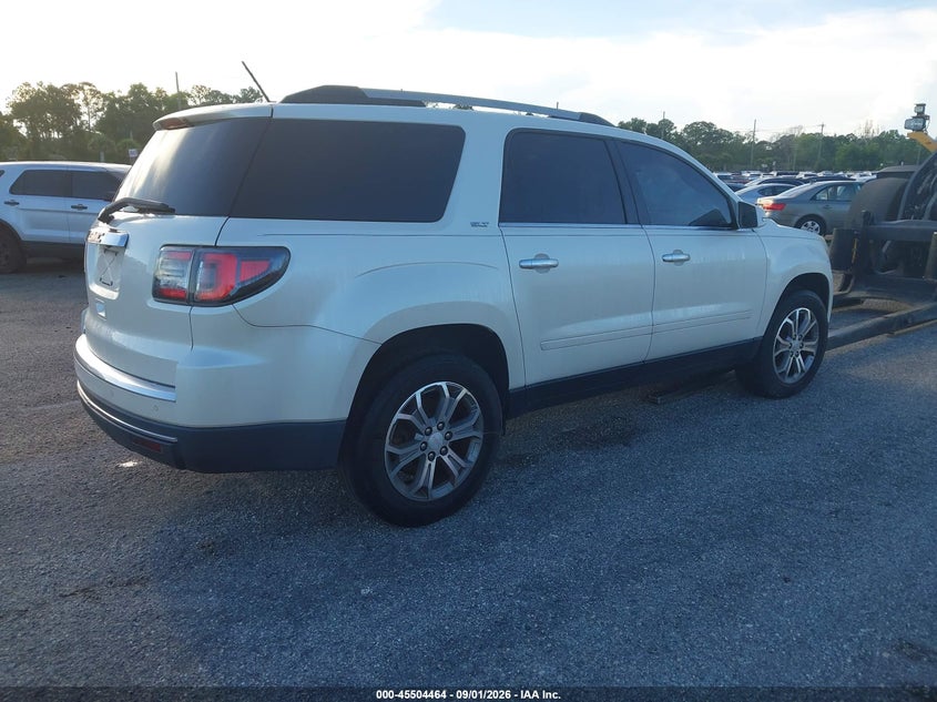 Vin: 1gkkrrkd4ej371462, lot: 46002680, gmc acadia slt-1 20144