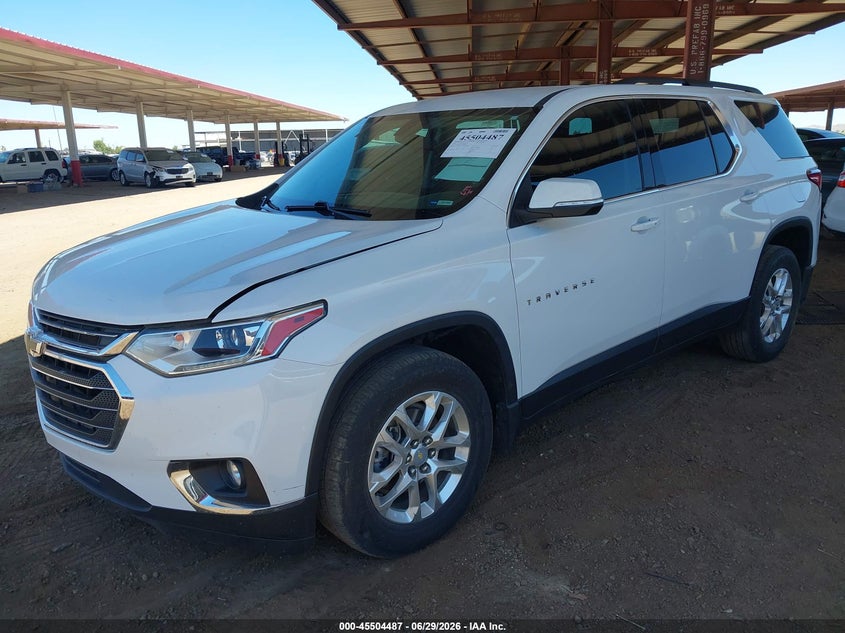 2021 CHEVROLET TRAVERSE auction photo 2