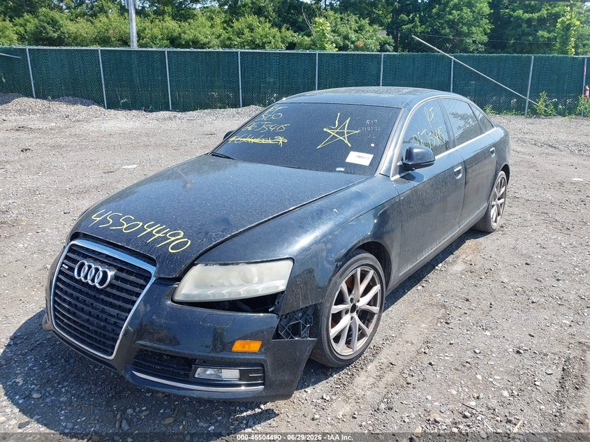2009 Audi A6, Front End, IAAI, VIN WAUSG74F29N024342 — photo 2