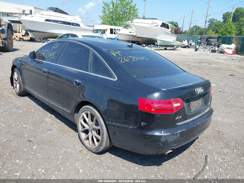 2009 AUDI A6 auction photo 3