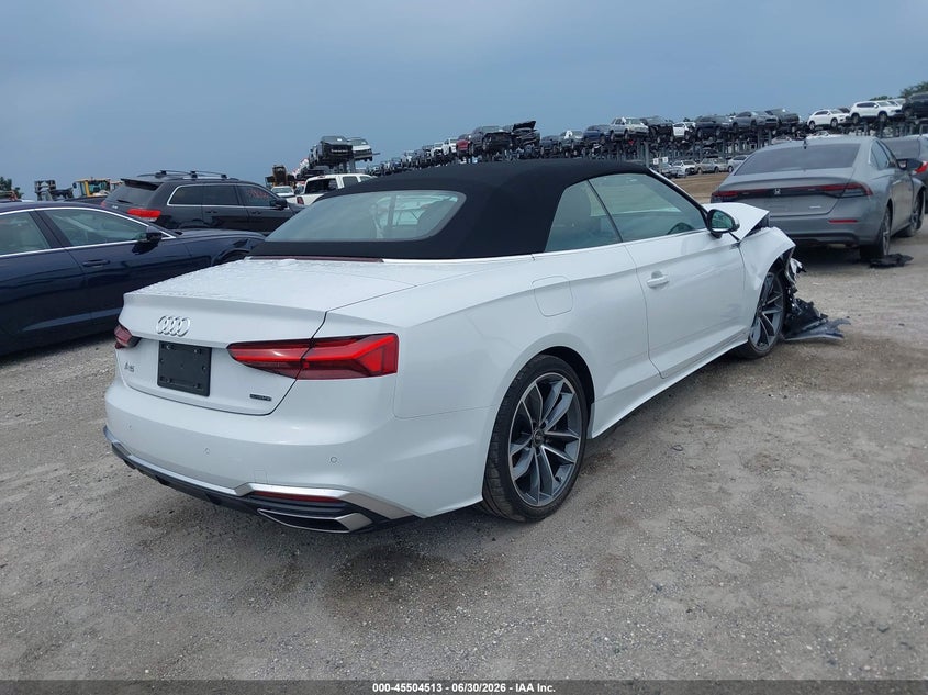 2023 AUDI A5 CABRIOLET auction photo 4