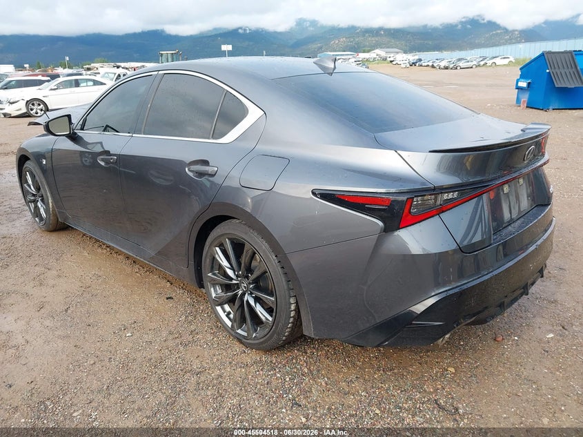 Vin: jthgz1b20p5062440, lot: 46002734, lexus is 350 f sport 20233