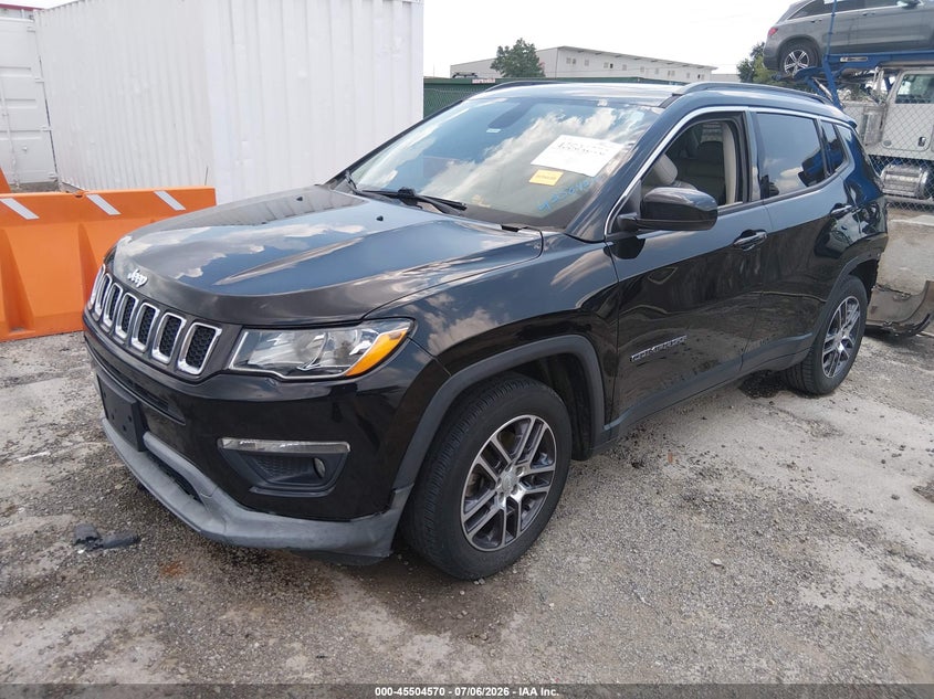 2018 Jeep Compass, Удар сзади, IAAI, VIN 3C4NJCBB5JT494458 — фото 2