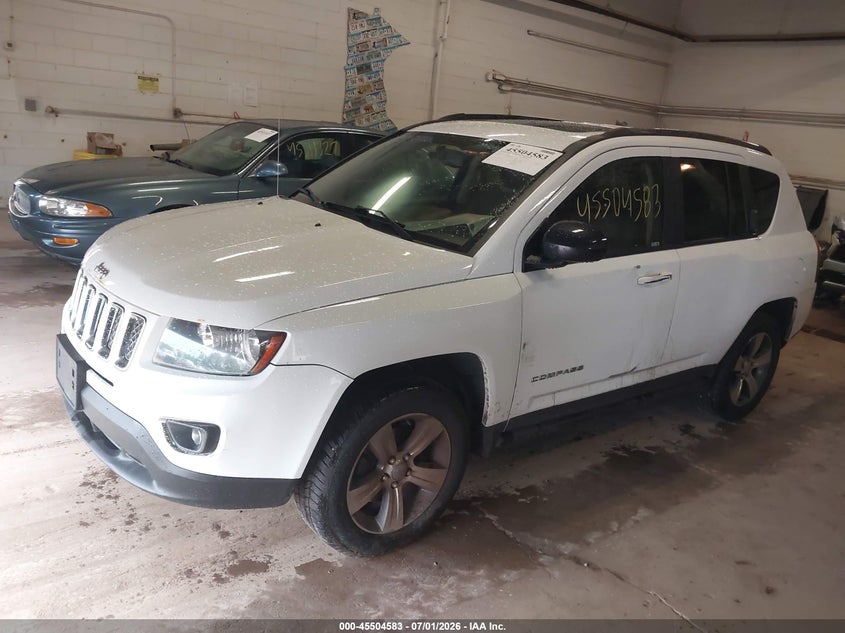 Vin: 1c4njdeb9gd684232, lot: 46002799, jeep compass high altitude edition 20162