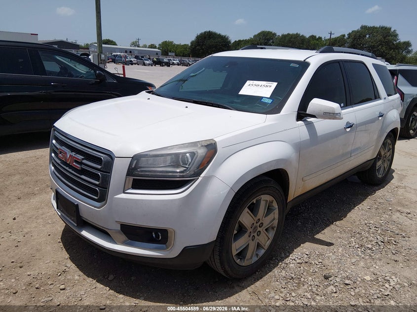 Vin: 1gkkrskd8hj237887, lot: 46002805, gmc acadia limited 20172