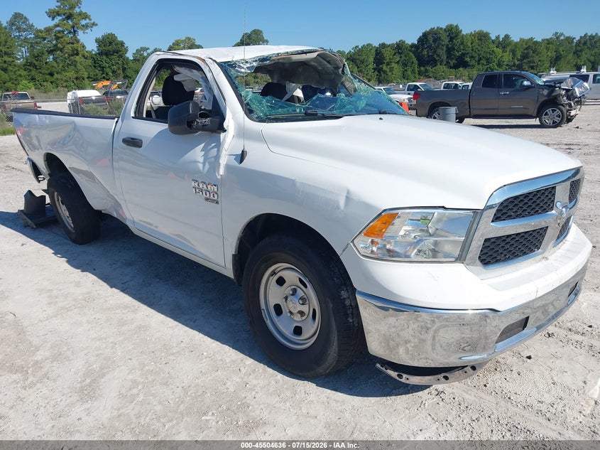 Vin: 3c6jr6dg2ng374592, lot: 46002852, ram 1500 classic tradesman  4x2 8' box 20221