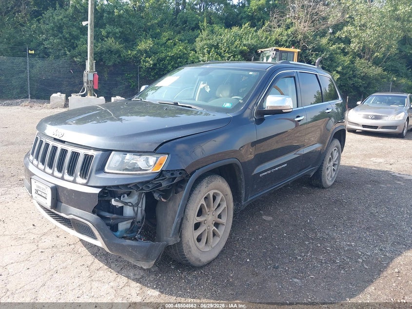 2014 Jeep Grand Cherokee, Невідомо, IAAI, VIN 1C4RJFBG7EC378730 — фото 2