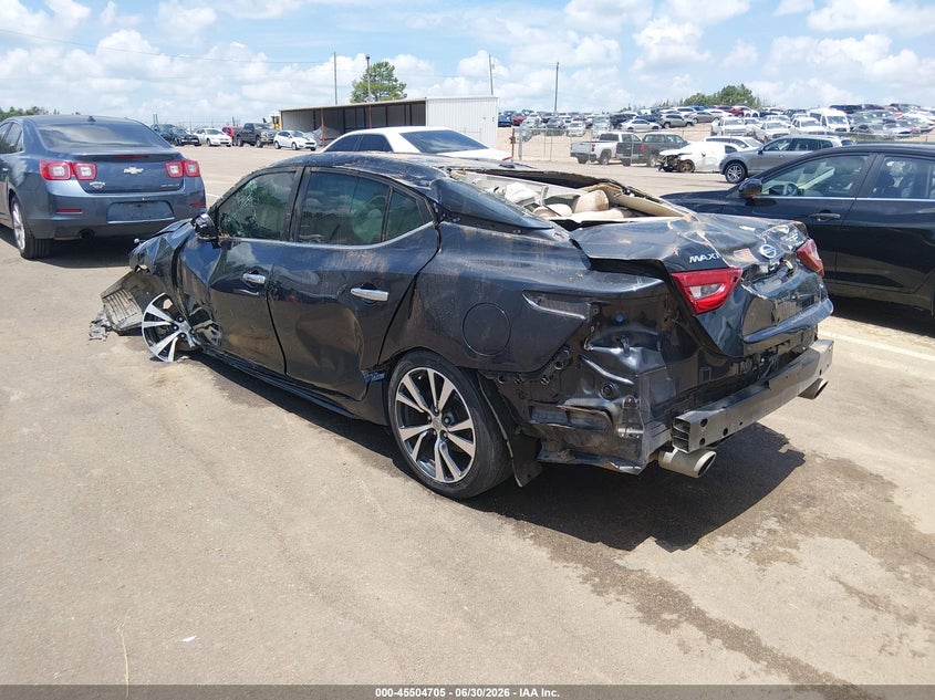 Vin: 1n4aa6ap7gc906595, lot: 46002921, nissan maxima 3.5 s 20163