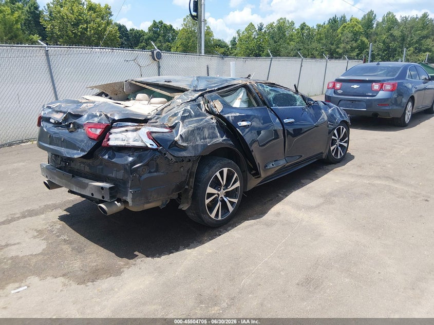 Vin: 1n4aa6ap7gc906595, lot: 46002921, nissan maxima 3.5 s 20164