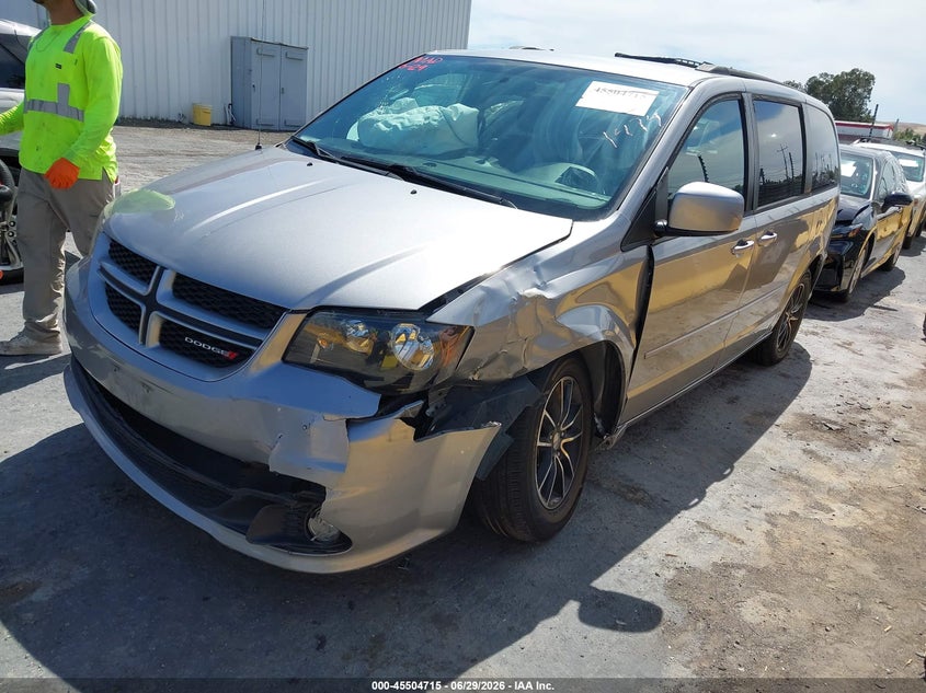 Vin: 2c4rdgeg9gr371474, lot: 46002931, dodge grand caravan r/t 20162
