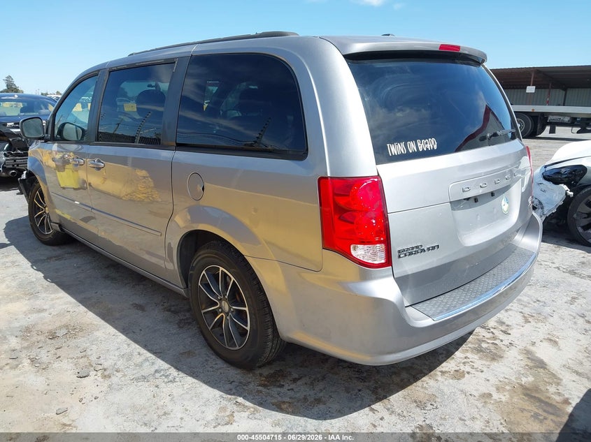 Vin: 2c4rdgeg9gr371474, lot: 46002931, dodge grand caravan r/t 20163