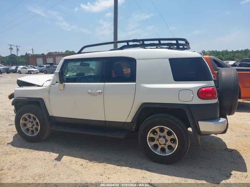 2011 Toyota Fj Cruiser VIN: JTEBU4BF0BK102147 Lot: 45504735