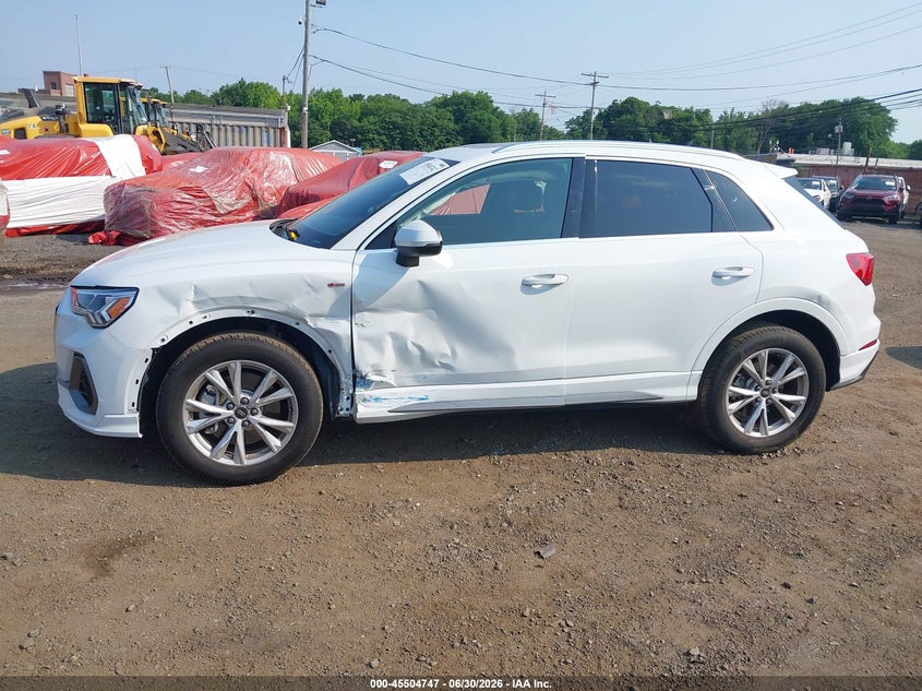 2022 Audi Q3 Premium Plus 45 Tfsi S Line Quattro Tiptronic VIN: WA1EECF34N1149887 Lot: 45504747