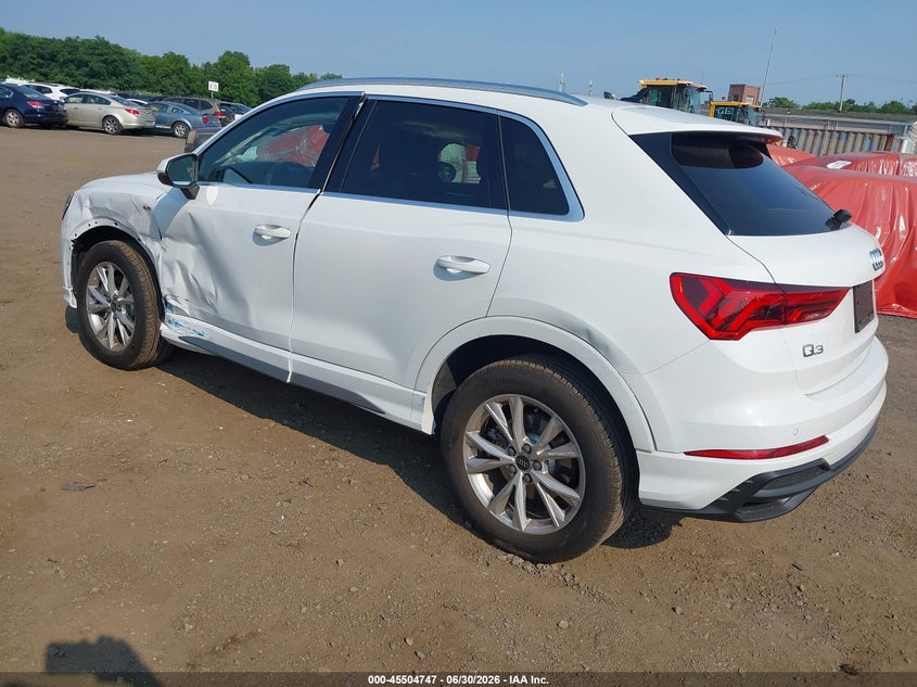 Vin: wa1eecf34n1149887, lot: 46002963, audi q3 premium plus 45 tfsi s line quattro tiptronic 20223