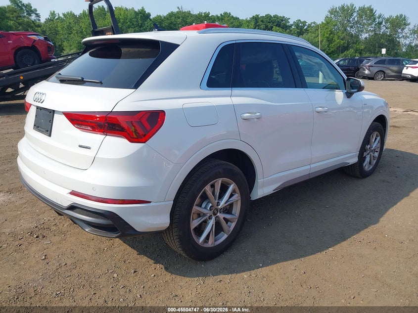 Vin: wa1eecf34n1149887, lot: 46002963, audi q3 premium plus 45 tfsi s line quattro tiptronic 20224