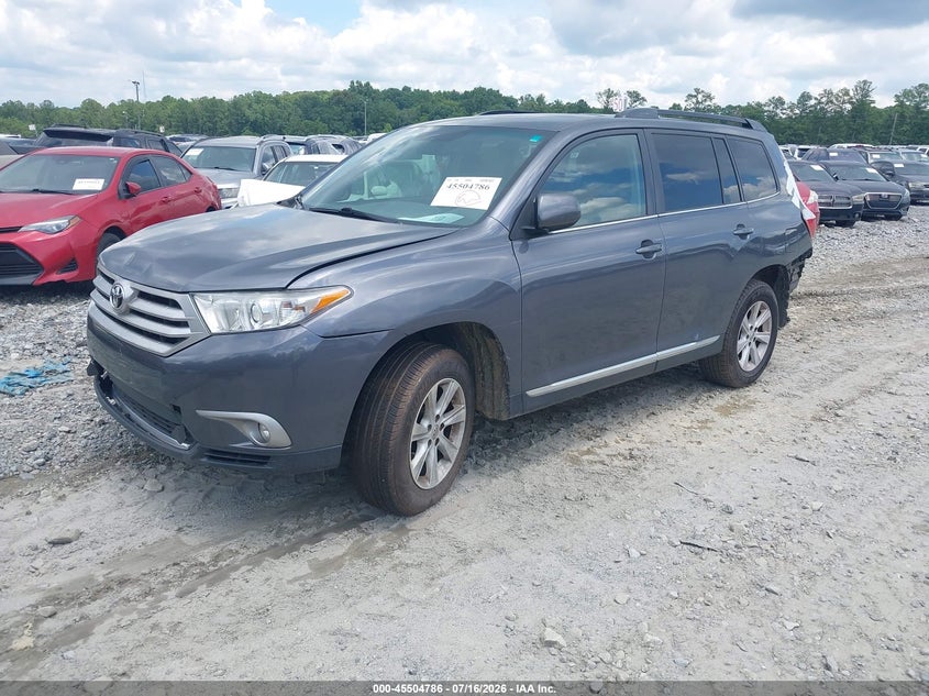Vin: 5tdzk3eh3ds123828, lot: 46003002, toyota highlander se v6 20132