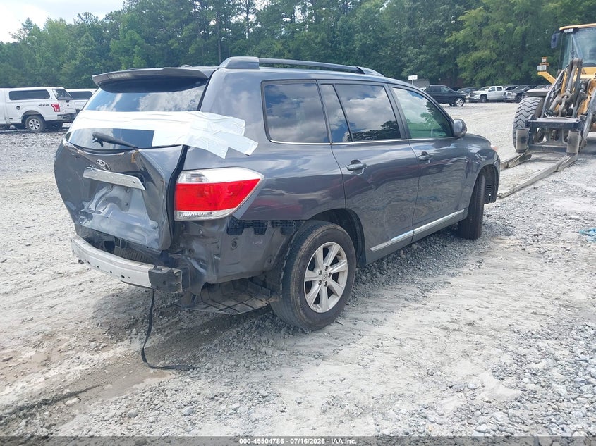 Vin: 5tdzk3eh3ds123828, lot: 46003002, toyota highlander se v6 20134
