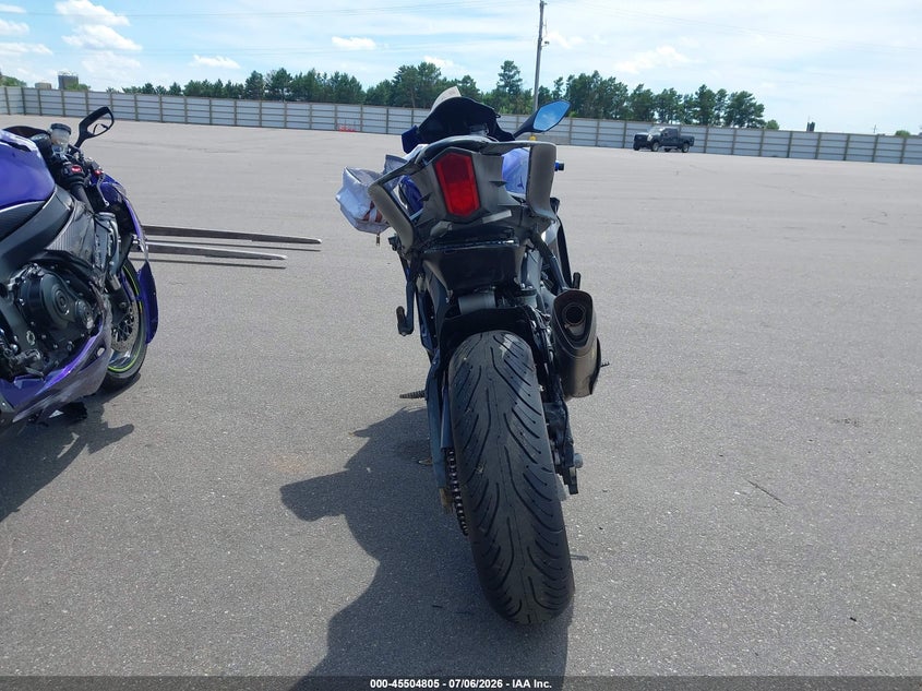 2020 Yamaha Yzfr6 VIN: JYARJ28E9LA006762 Lot: 45504805