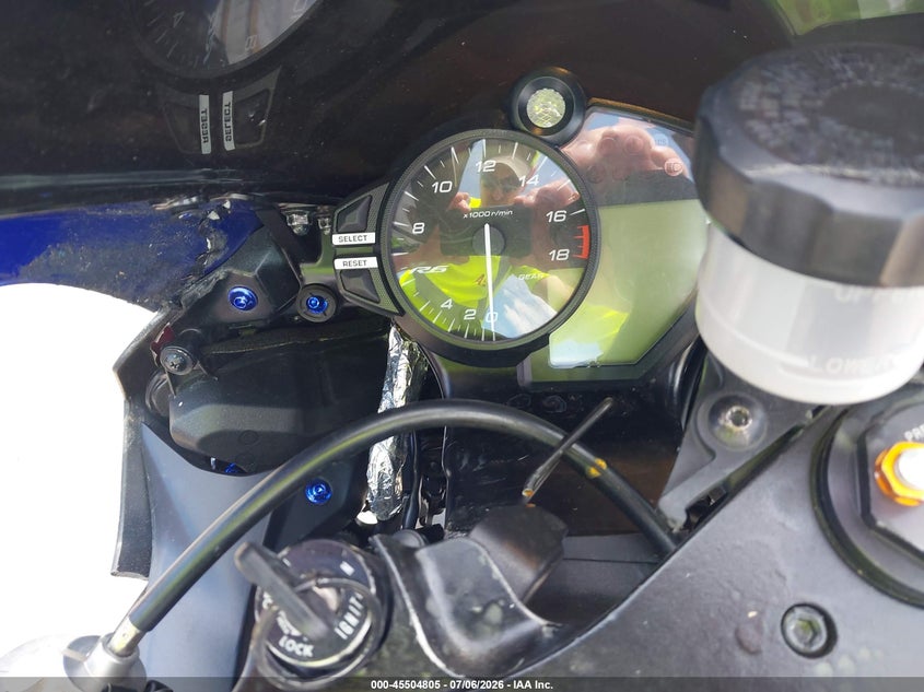 2020 Yamaha Yzfr6 VIN: JYARJ28E9LA006762 Lot: 45504805