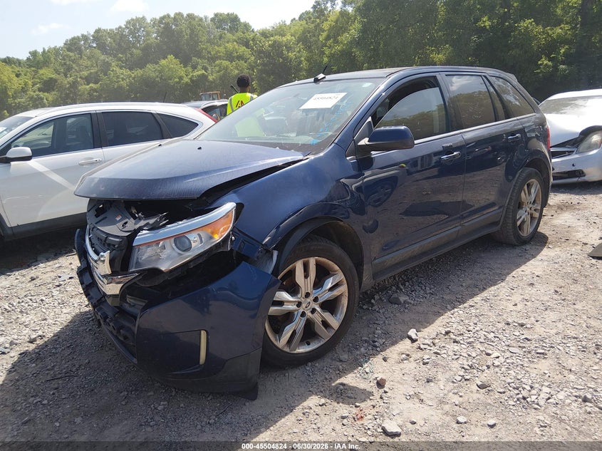 Vin: 2fmdk3k91cba80125, lot: 46003040, ford edge limited 20122