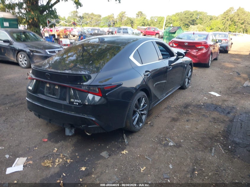 Vin: jthgz1e26n5024672, lot: 46003041, lexus is 350 f sport 20224